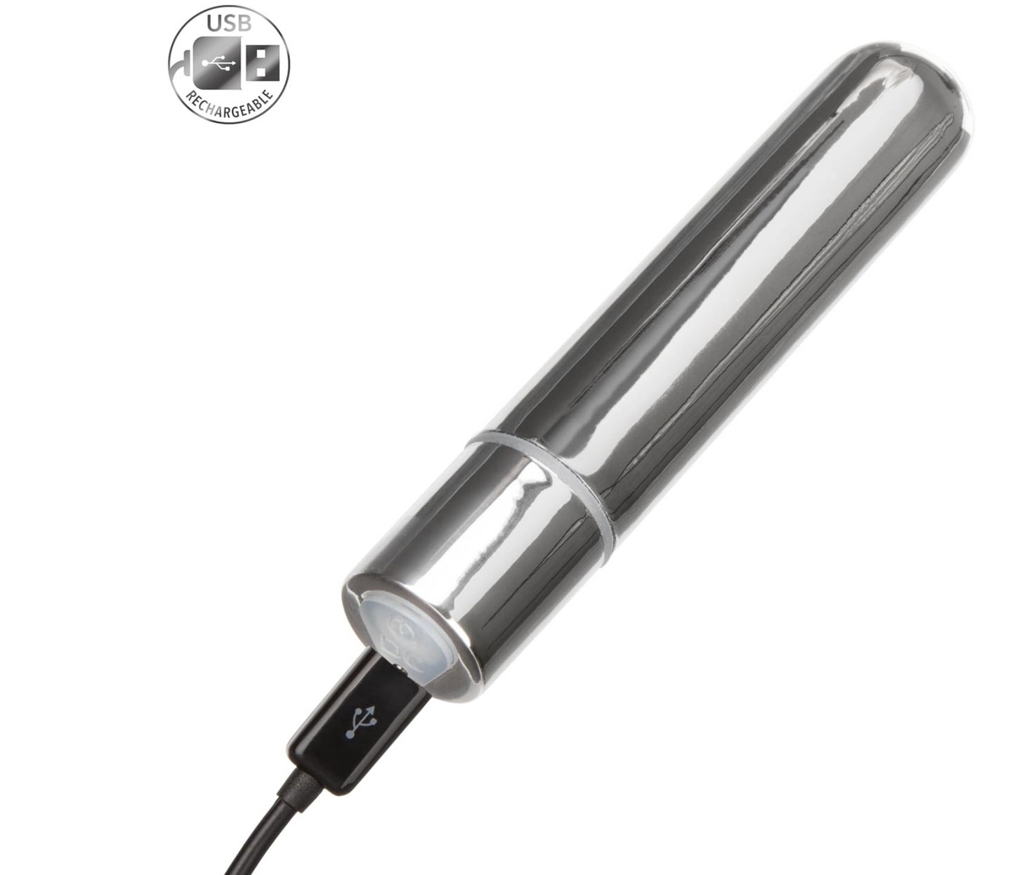 BALA VIBRADORA RECARGABLE USB CALEXOTICS – 3 VELOCIDADES INTENSAS IMPERMEABLE