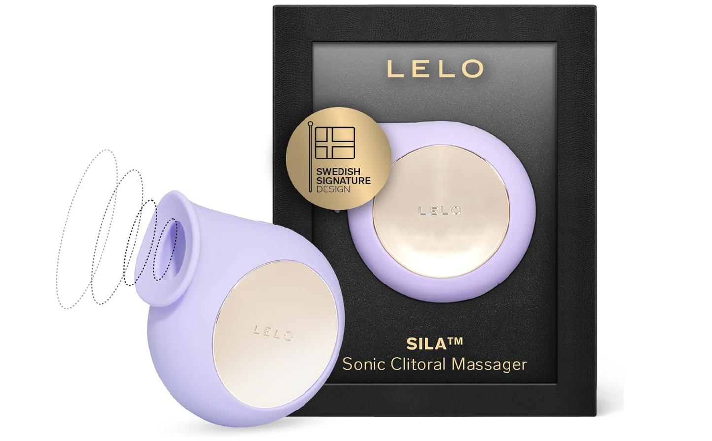 LELO SILA™ MASAJEDOR CLITORAL SONIC – PLACER SUAVE Y ENVOLVENTE
