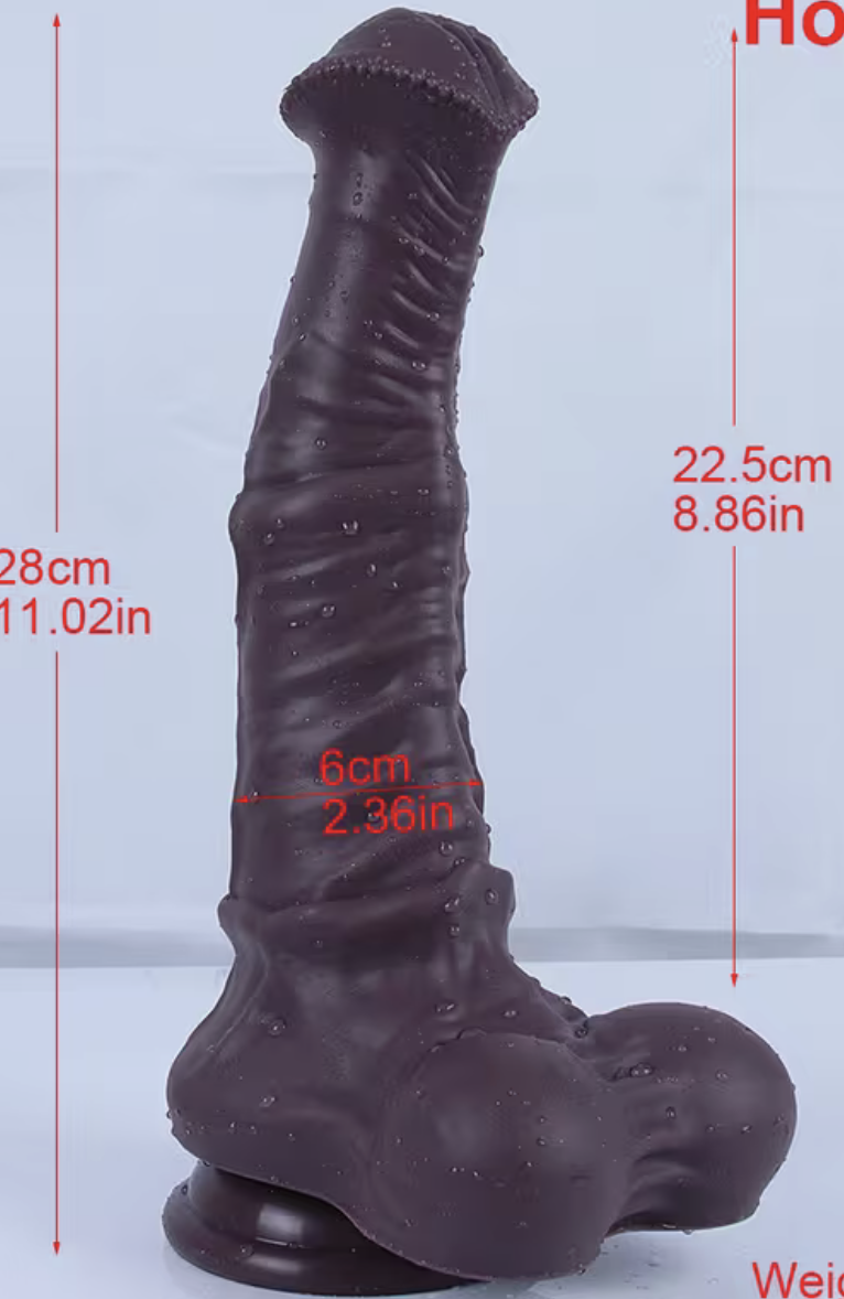 Dildos de Caballo  🐎 negros , cafe marron M , cafe marron S