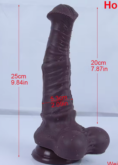 Dildos de Caballo  🐎 negros , cafe marron M , cafe marron S