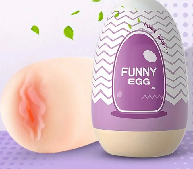 Funny Egg Masturbador Masculino Realista Cyberskin – 3 Texturas