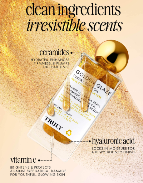 Truly Aceite corporal Gold de lujo con efecto glow inmediato