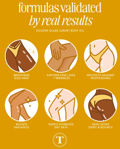 Truly Aceite corporal Gold de lujo con efecto glow inmediato
