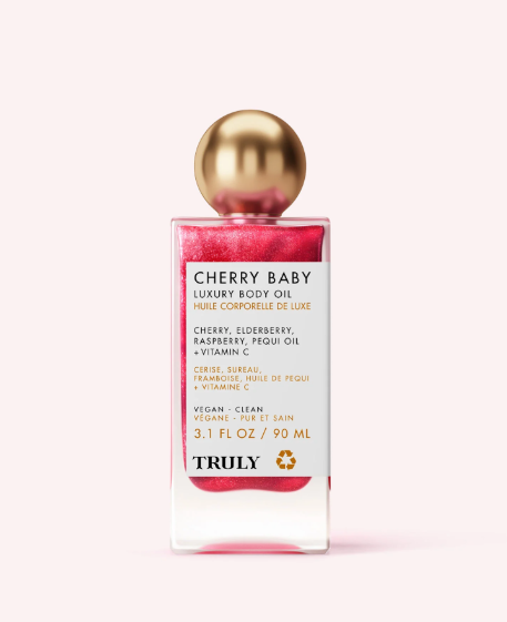 Acerite Truly Cherry baby luxury body con shimmer