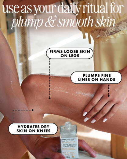 Truly Vanilla baby luxury body con shimmer