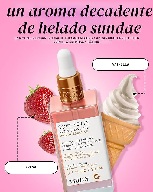 TRULY Aceite reparador e hidratante para después del afeitado
