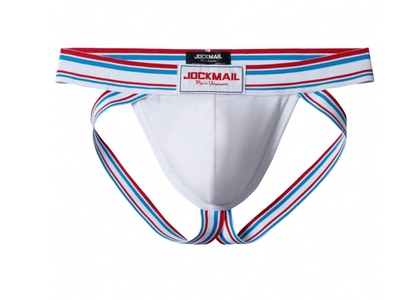 Jockmail Classic Sport – Jockstrap Masculino Blanco