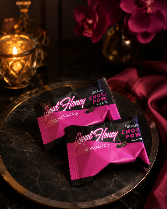 Royal Honey Dragon Chocolate Power for Women – Chocolate Energizante para Ella