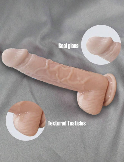 DILDO PIEL BASICO 7 PULGADAS