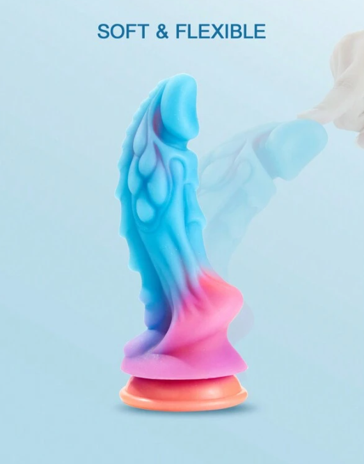 DILDO MOUSTROSO BRILLA EN OSCURIDAD