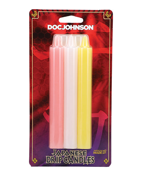 CANDELAS JAPONESAS  – PACK DE  3: ARTE SENSUAL EN CADA GOTA