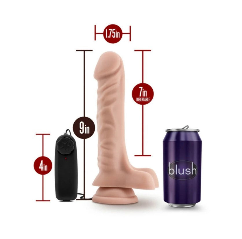 DILDO VIBRADOR DE CONTROL REMOTO ALAMBRICO DR JAMES