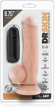 DILDO VIBRADOR GRUESO DR JAY 8.75 CONTROL REMOTO