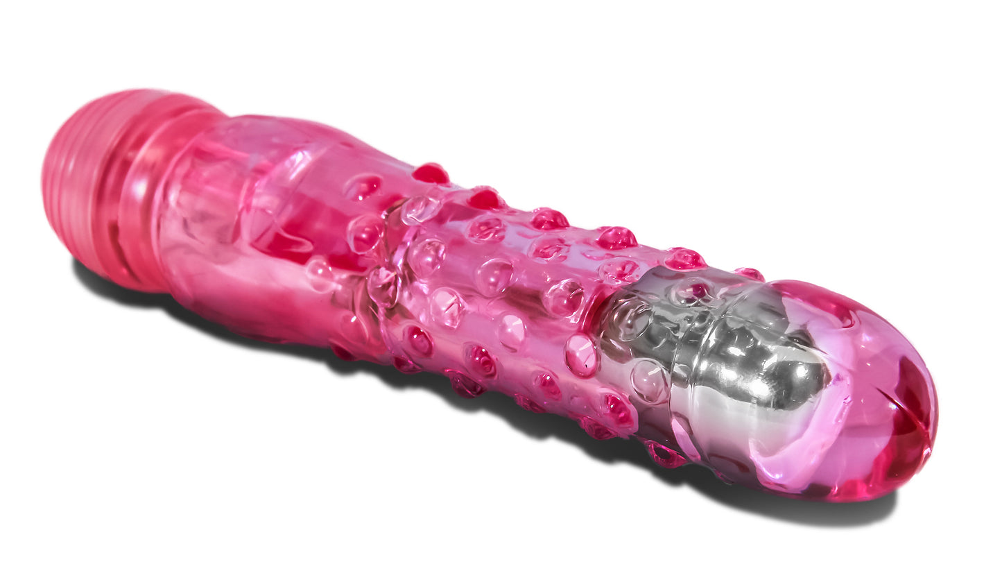 Bump N' Grind Rosa – Vibrador Texturizado Multivelocidad