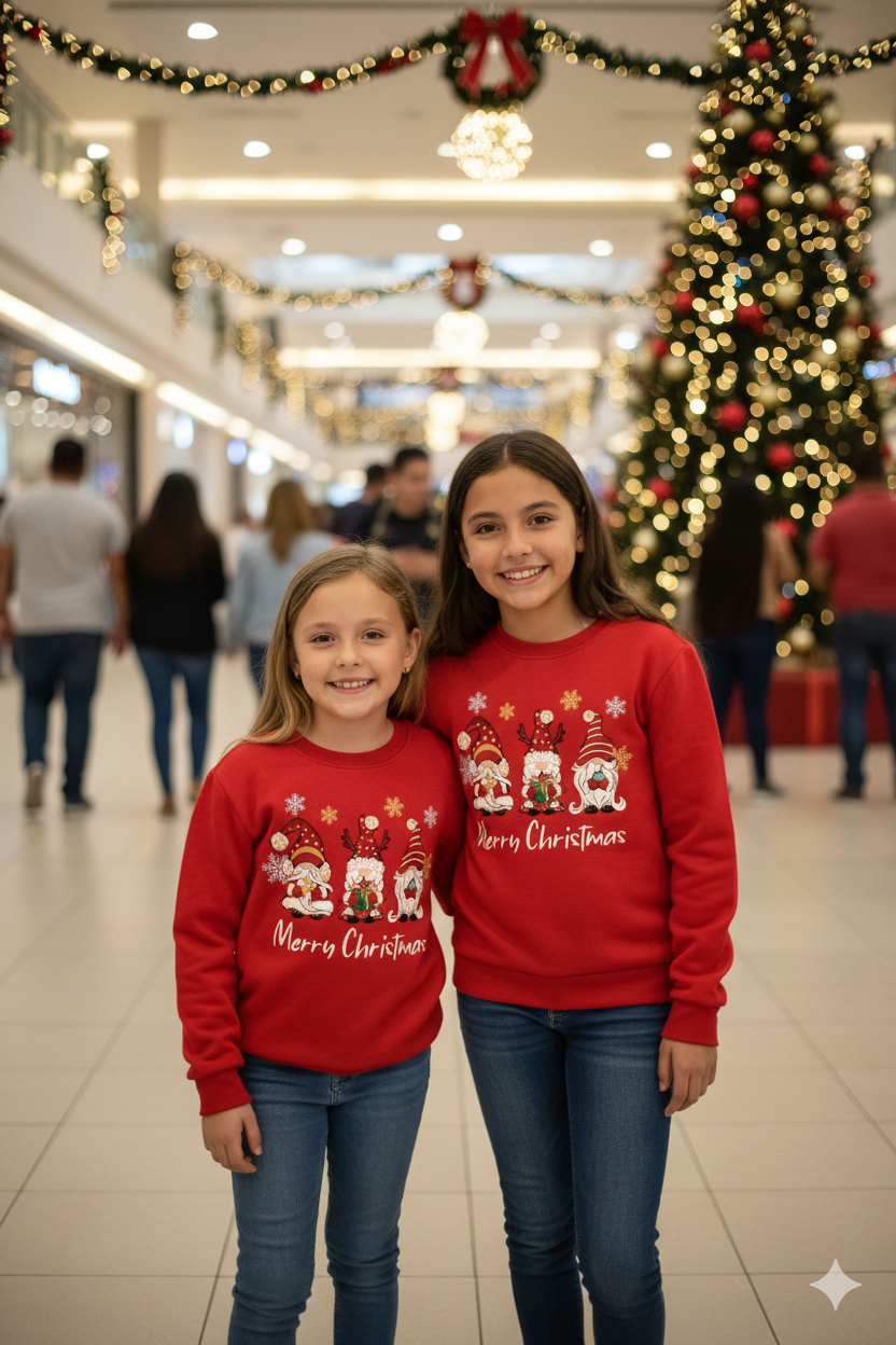 🎄 SUÉTER NAVIDEÑO INFANTIL “MERRY CHRISTMAS”