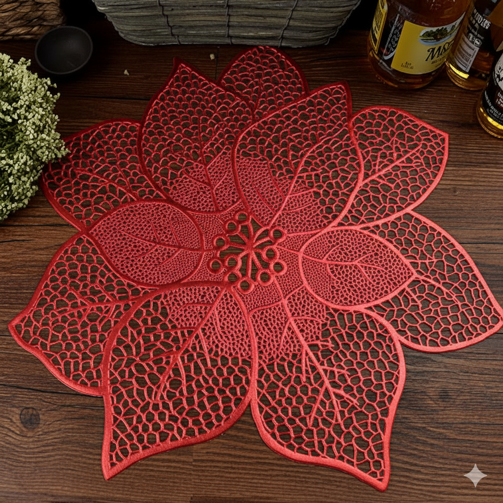 ✨ INDIVIDUALES DECORATIVOS NAVIDEÑOS METÁLICOS – VARIOS MODELOS