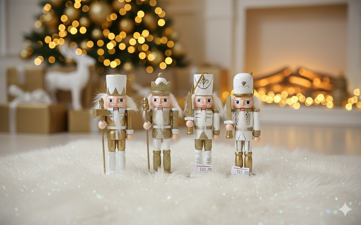 🪵🎄 CASCANUECES DECORATIVO DE MADERA – UNIDAD
