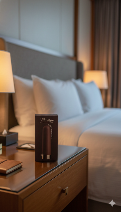 ⭐ VIBRADOR MINI BULLET CHOCOLATE – “EL GOTITA CONTROL REMOTO”