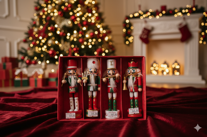 🪵🎄 CASCANUECES DECORATIVO DE MADERA – UNIDAD