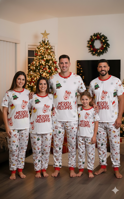 PIJAMAS Y MAMELUCOS NAVIDEÑOS “MERRY CHRISTMAS” – AMALILI 2024