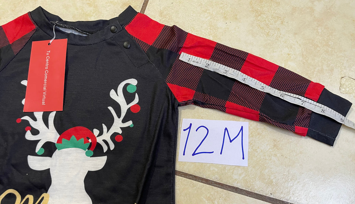 PIJAMAS Y MAMELUCOS NAVIDEÑOS “MERRY CHRISTMAS” – AMALILI 2024