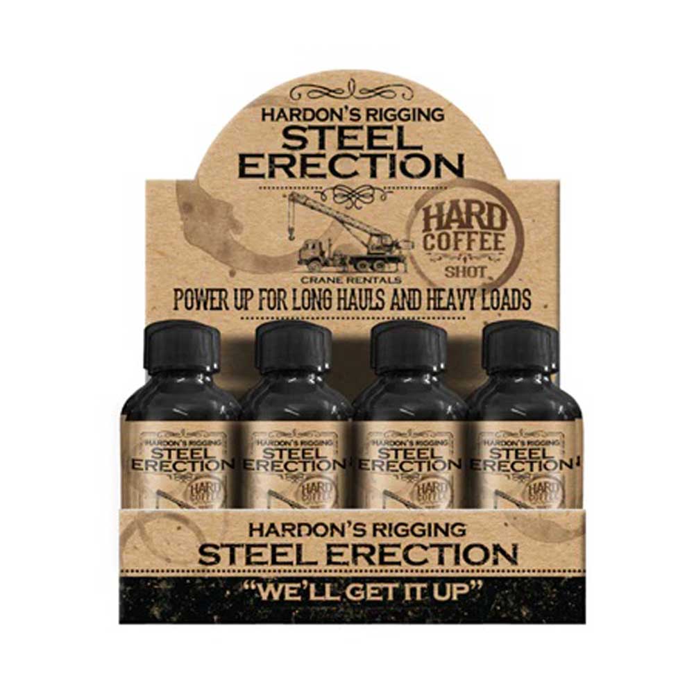 🚧 HARDON’S RIGGING STEEL ERECTION – SHOT DE CAFÉ INTENSO