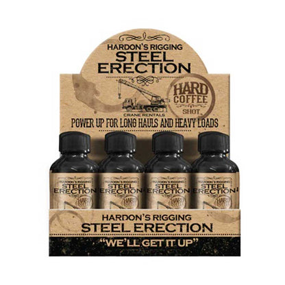 🚧 HARDON’S RIGGING STEEL ERECTION – SHOT DE CAFÉ INTENSO