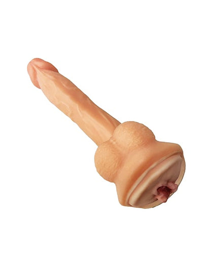 Always Horny 2 en 1 – Masturbador Realista con Extensión de Pene 10”