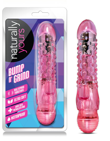 Bump N' Grind Rosa – Vibrador Texturizado Multivelocidad