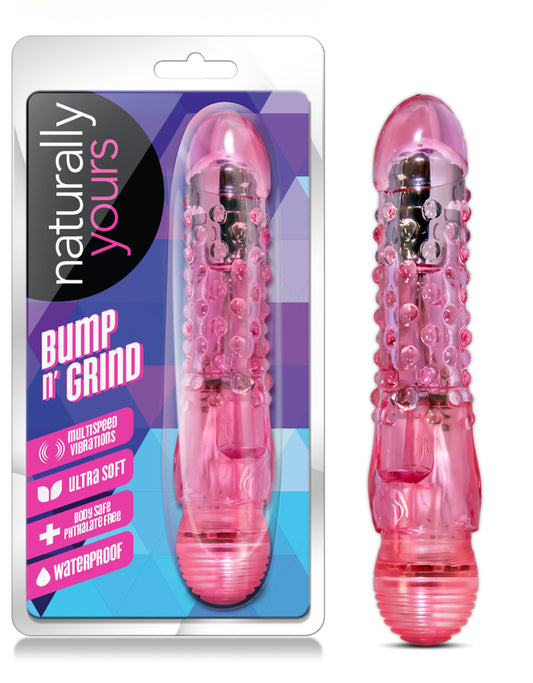 Bump N' Grind Rosa – Vibrador Texturizado Multivelocidad