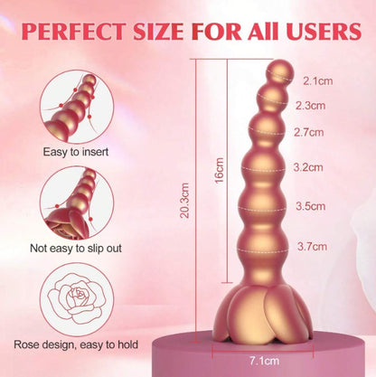 VIBRADOR ROSA ANAL DE APP PREMIUM