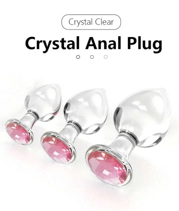 PLUG ANAL DE CRISTAL