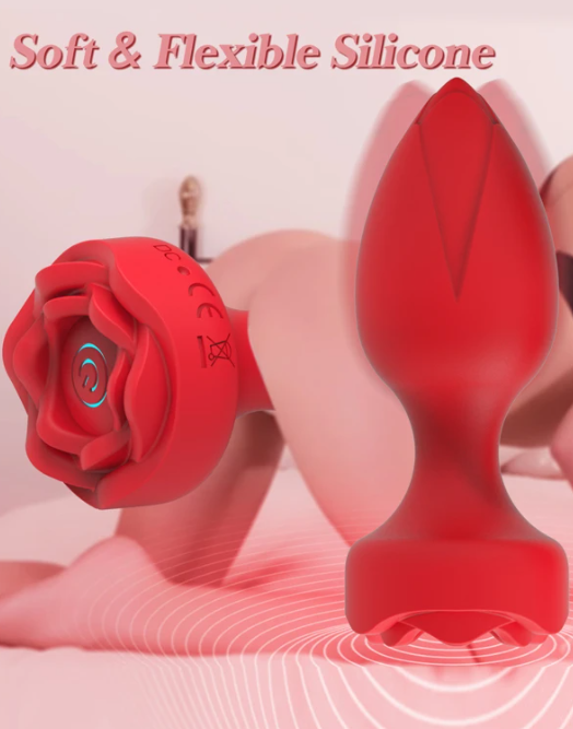 PLUG ANAL VIBRADOR ROSA