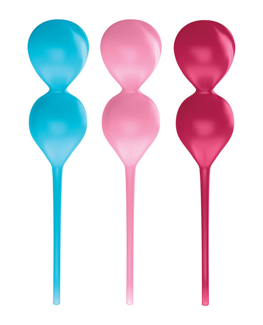 BOLAS KEGEL SATISFYER V BALLS – ENTRENAMIENTO ÍNTIMO CON ESTILO