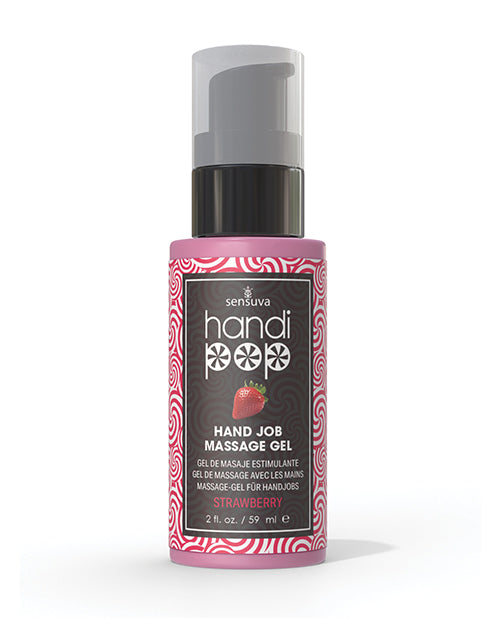 HANDIPOP DE SENSUVA | GEL PARA MASTURBACIÓN Y SEXO ORAL CON  SABOR FRESA