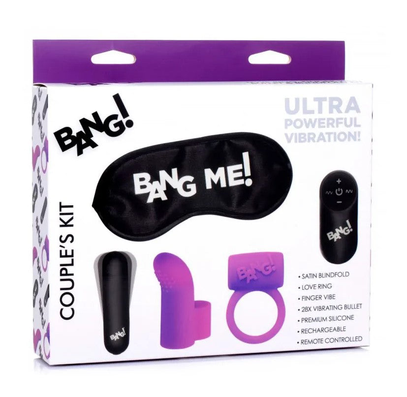 SET DE ANILLO Y DEDO VIBRADOR