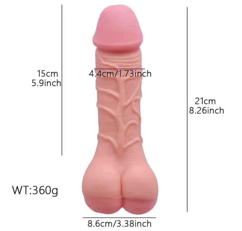 DILDO 2 EN 1 CON VAGINA REALISTA – DOBLE PLACER 🔥💦