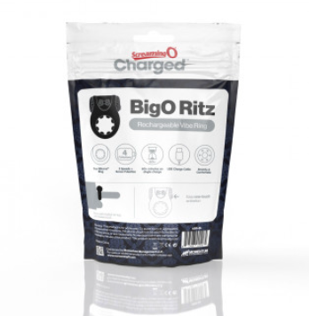 ANILLO VIBRADOR RECARGABLE BIGO RITZ – DOBLE PLACER Y POTENTE ESTIMULACIÓN