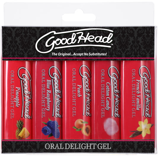 Gel oral Good Head sabor individual estimulante para juego oral- por unidad