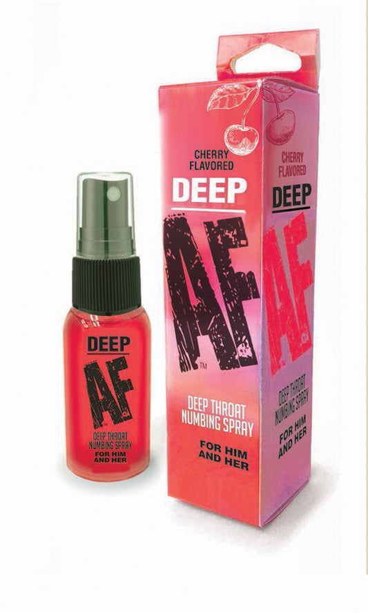 Spray desinbilizante deep throat sabor cereza con lidocaína 5% 30 ml