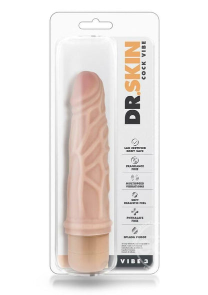 DILDO VIBRADOR DR SKIN VIBE 3