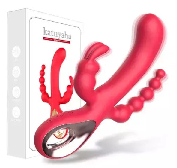 VIBRADOR 3 EN 1 KATUYSHA