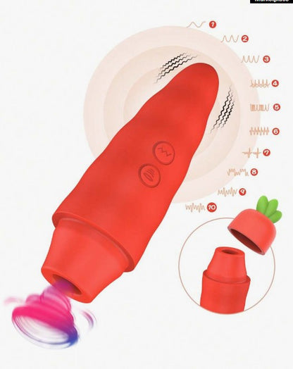 VIBRADOR Y SUCCIONADOR ZANAHORIA