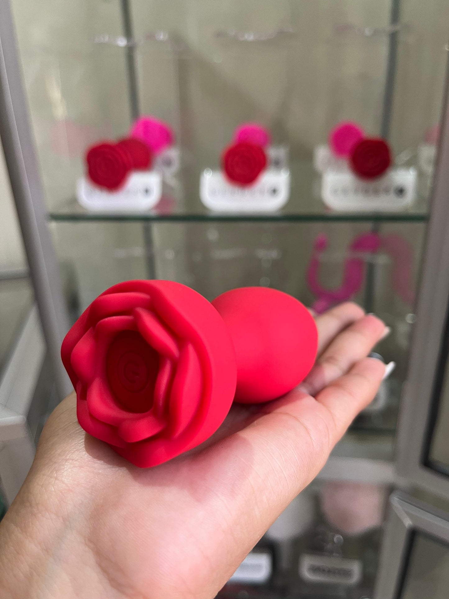 PLUG ANAL VIBRADOR ROSA