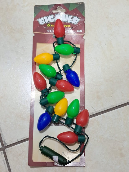 💡 SERIE DE LUCES NAVIDEÑAS BIG BULB LED