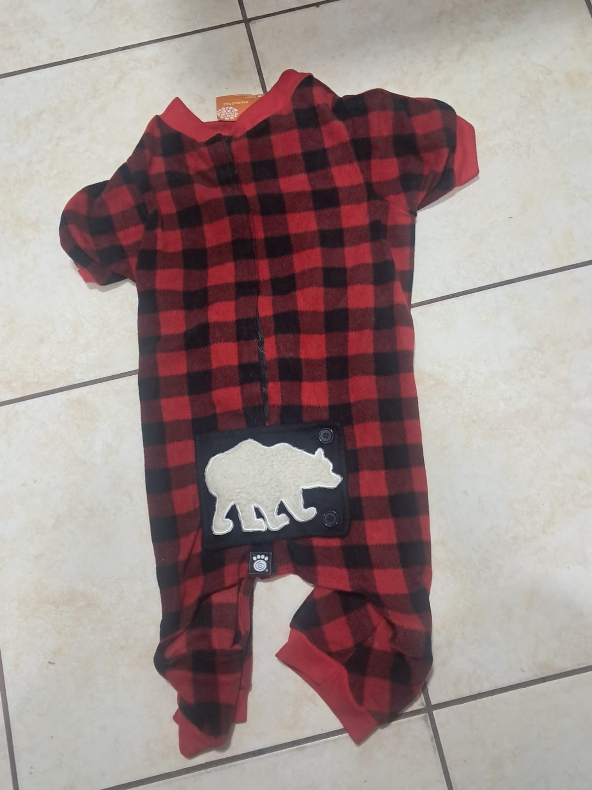 ❤️ PIJAMA NAVIDEÑA BUFALINA OSITO
