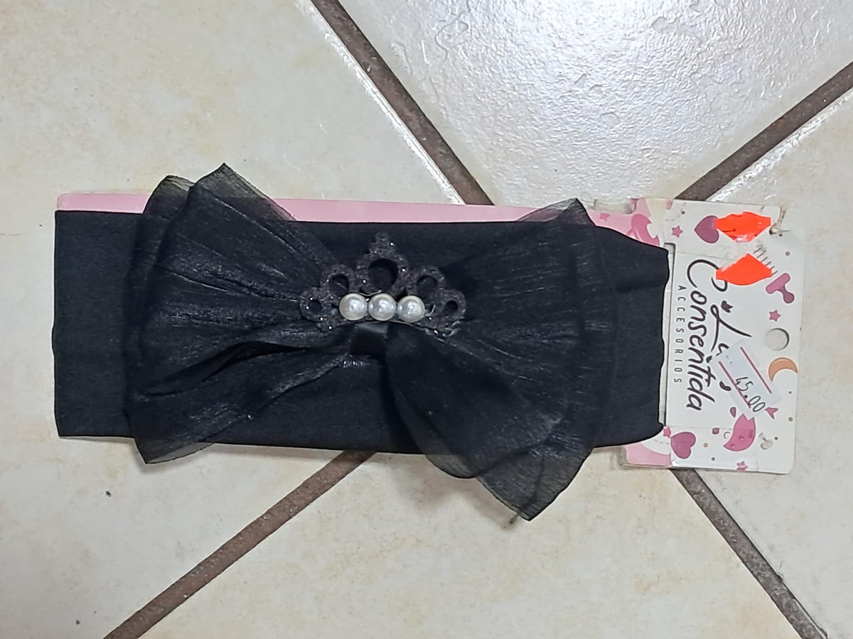 🎀 BANDAS ELEGANTES CON LAZO Y DETALLES DE PERLAS