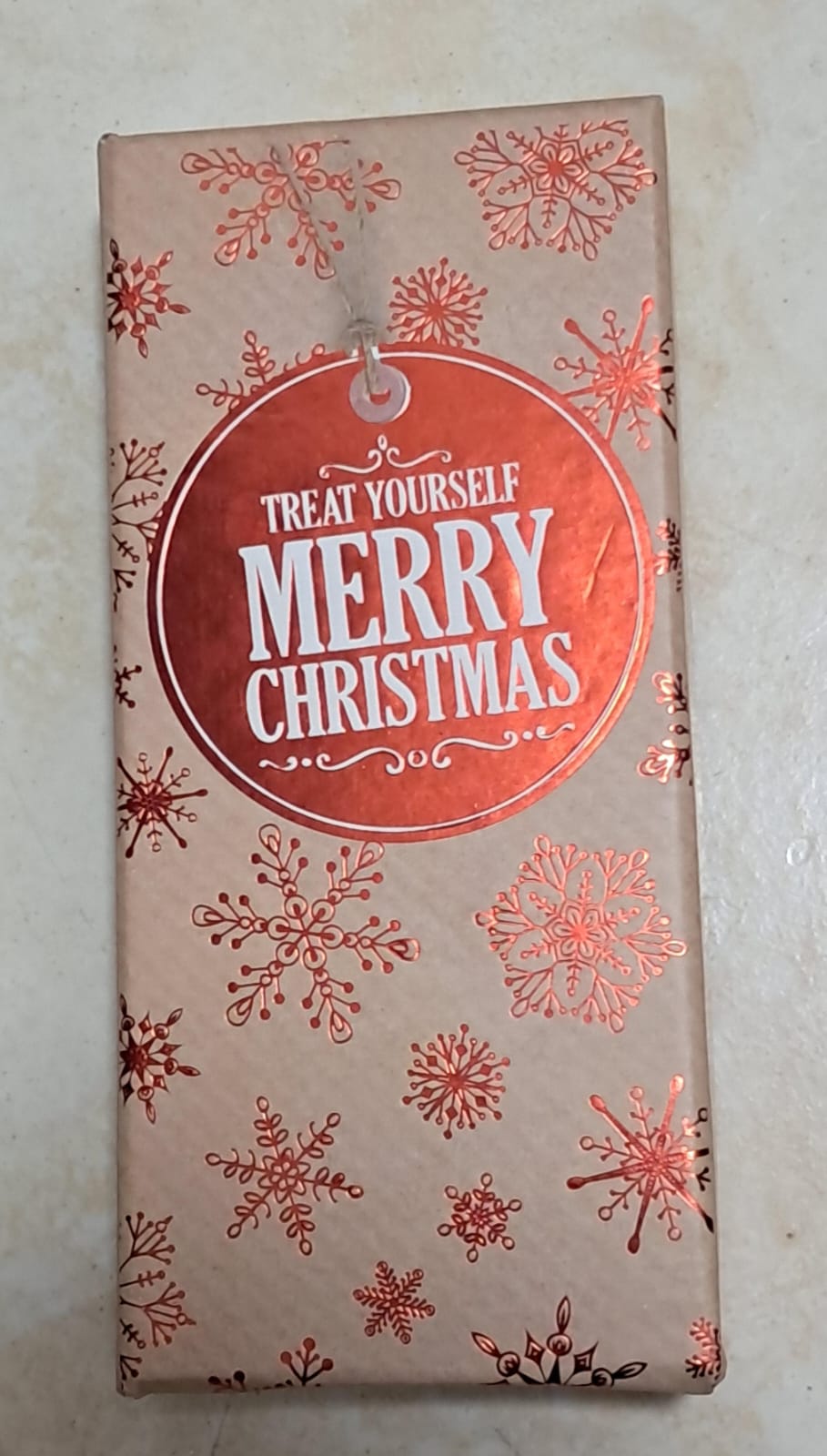 🎄 CAJA NAVIDEÑA DE REGALO CON TARJETA INTERNA