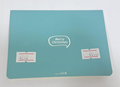 TARJETAS Y SOBRE NAVIDEÑO “MERRY CHRISTMAS”