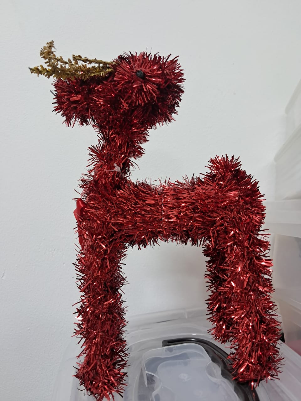 🦌 RENO DECORATIVO NAVIDEÑO CON BRILLO